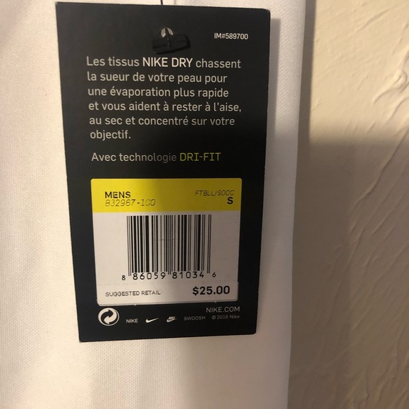 Nike Drifit White Shirt - Picture 4 of 5